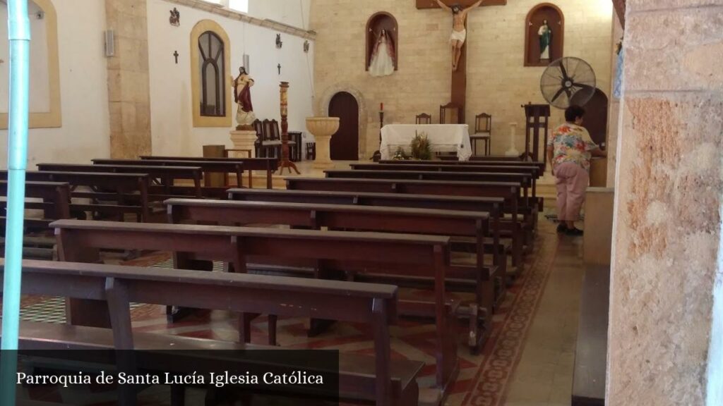 Parroquia de Santa Lucía Iglesia Católica - San Francisco de Campeche (Campeche)