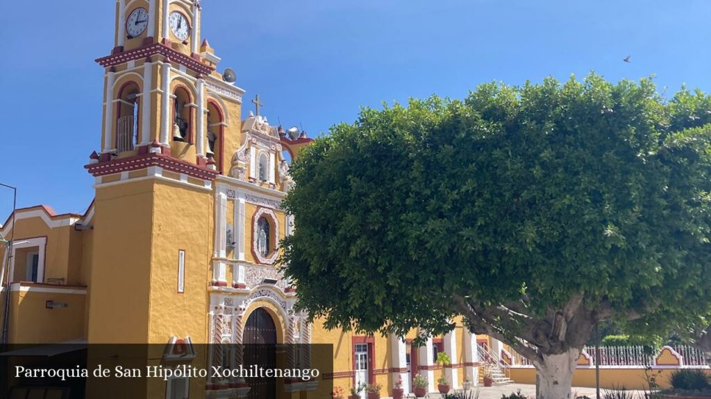Parroquia de San Hipólito Xochiltenango - San Hipólito Xochiltenango (Puebla)