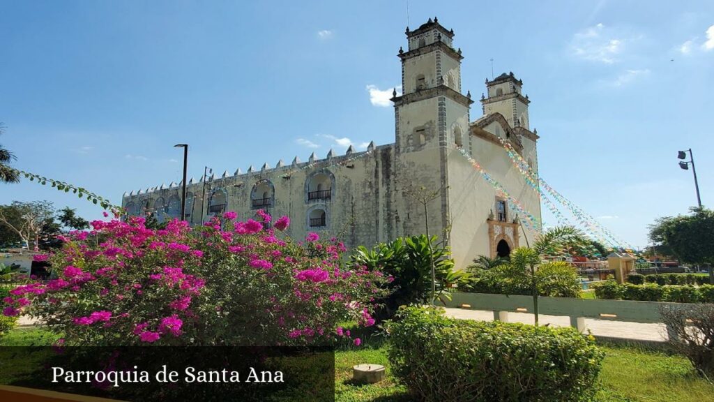 Parroquia de Santa Ana - Dzemul (Yucatán)