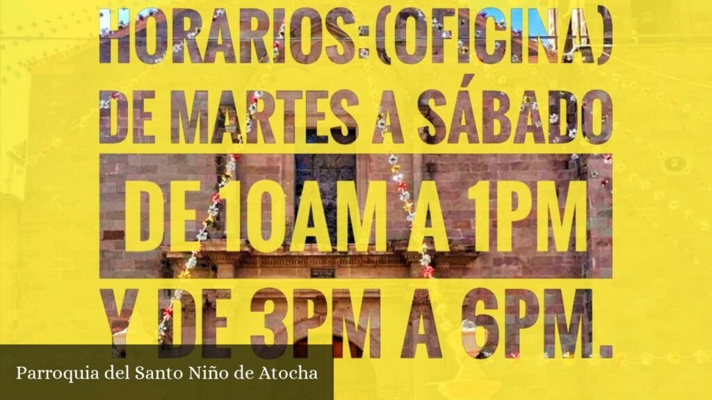 Parroquia del Santo Niño de Atocha - Ocampo (Michoacán)