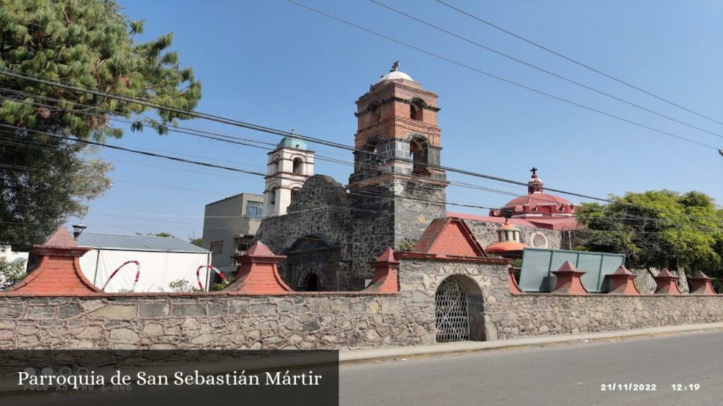 Parroquia de San Sebastián Mártir - San Sebastián Chimalpa (Estado de México)