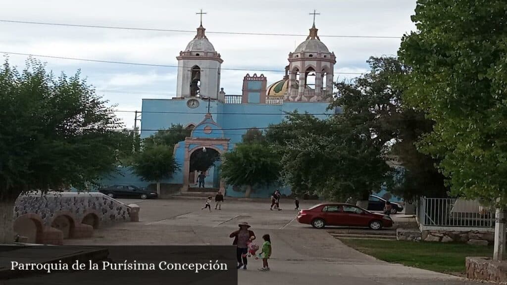 Parroquia de la Purísima Concepción - Noria de Ángeles (Zacatecas)