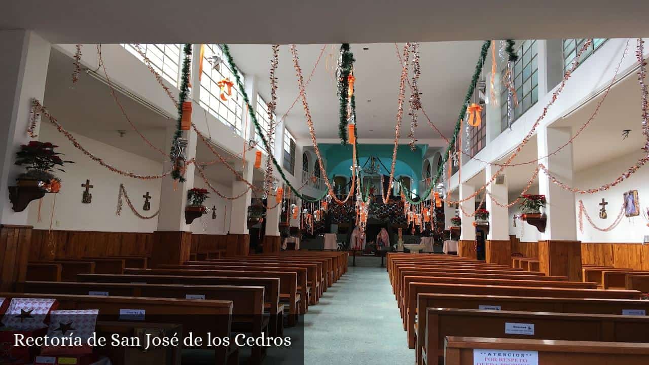 Rectoría de San José de Los Cedros - CDMX (Ciudad de México) | Horarios ...